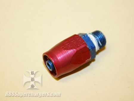 Used -4 Hose End Swivel To 1/8" Pipe Alum. Straight (7003-0016I)