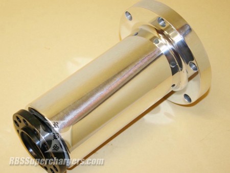 6.00" Billet Alum. Roots Blower Snout Assm. #4003 (1400-0009)