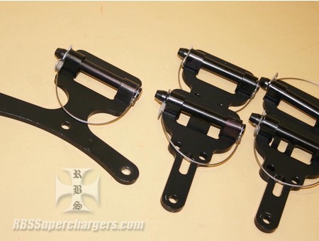 Taylor Header Bracket Set 14.2/14.3 Alum. (1210-0016B)