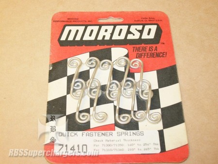 Moroso Quick Fasterner Springs #71410 (7012-0075A)
