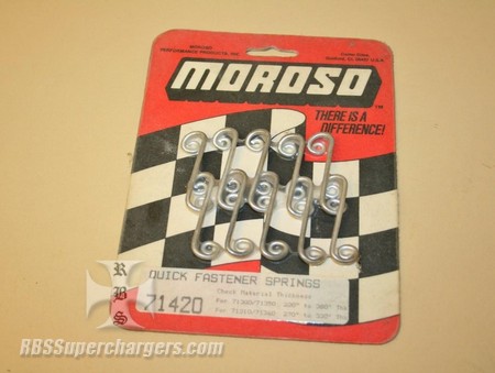 Moroso Quick Fastener Springs #71420 (7010-0018W)