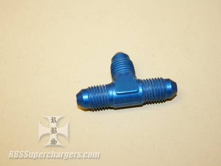 Used -4 AN Male Flare T-Fitting (7003-0016B)