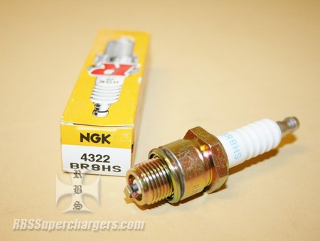 Used NGK Standard Series Spark Plugs (4322) BR8HS (7011-0002S)