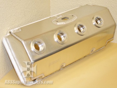 Fathead/Musclehead Fabricated Alum. Valve Cover Set Moroso (2610-0001D)