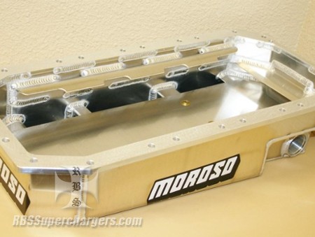 Moroso Hemi Wet Sump Oil Pan TFX Funny Car/Pro Mod (2600-0037D)