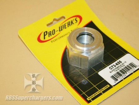 Used Pro-Werks #C73-655 -16 AN Female Aluminum Bung (7003-0086C)