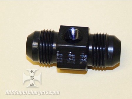 Fuel/Oil Pressure Gauge Fitting AN To 1/8" NPT Port (6B9ED5)