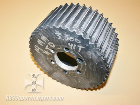 SOLD Used 14mm 41 Tooth Blower Pulley Alum HTD. (7001-1441A)