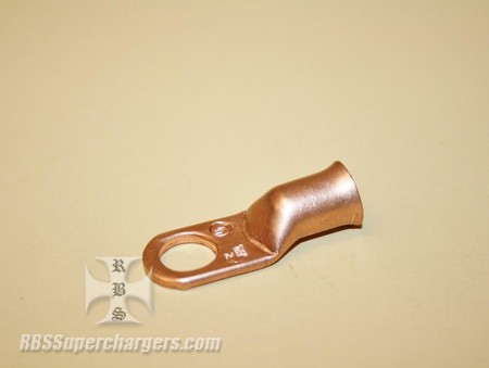 Copper Lug #2 Cable 3/8 Hole (2050-0086)