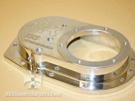 OUT OF STOCK TBS Billet Front Blower Cover Assm. #1171 (1300-0030C)