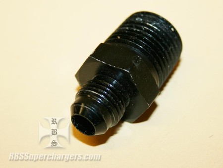 Used -6 To 1/2" NPT Pipe Alum. Fitting (7003-0063H)