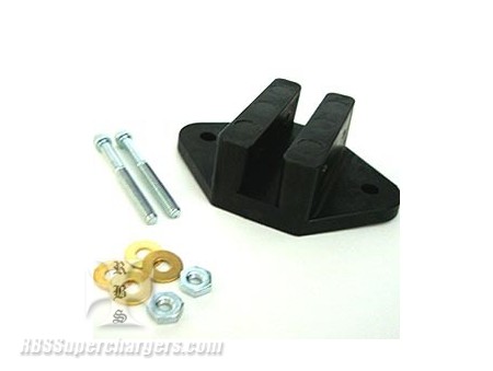 FIE/Mallory Coil Red/Black Top Mounting Bracket Assm. (2500-0090F)