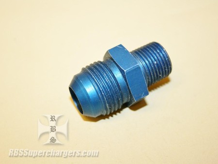 Used -10 To 3/8" NPT Pipe Alum. Fitting (7003-0054F)