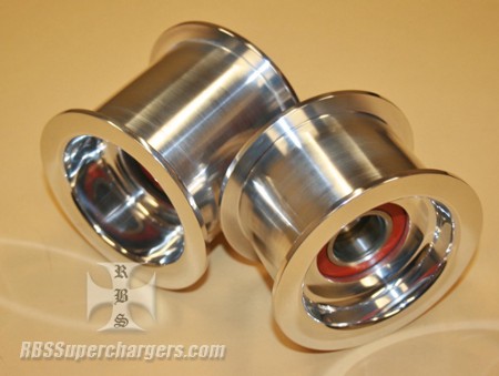 Billet Alum. Small Dia. Idler Pulley Polished #4102 (1510-0002)